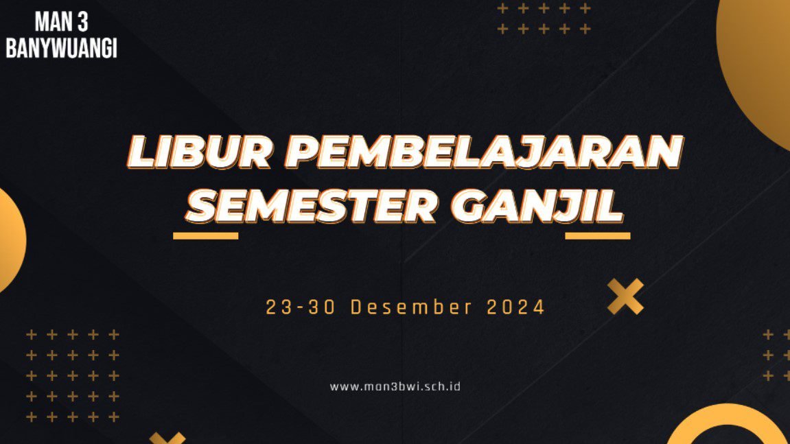 LIBUR PEMBELAJARAN SEMESTER GANJIL